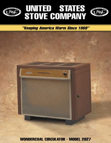 United States Stove 2827 User manual | Manualzz