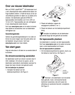 dymo labelpoint 150 reset