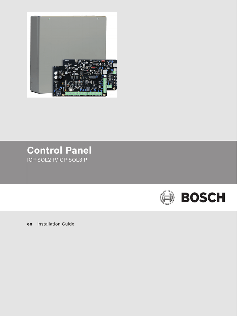 Bosch B450 Installation guide Manualzz