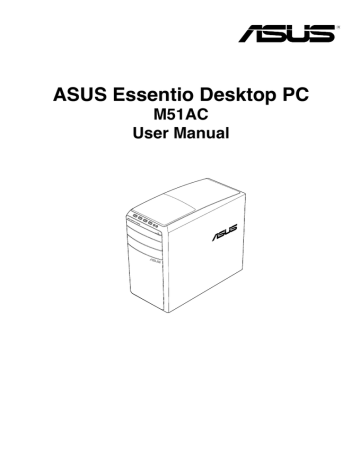 Asus M51AC User manual | Manualzz