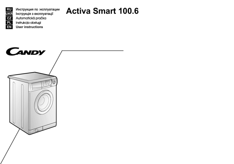 Candy Activa Smart 100 6 Technical Data Manualzz