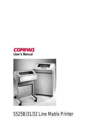 Dataproducts Long Line Interface. Compaq 5525B, 5525B/31/32, PrintNet 5532, 5531, PrintNet 5525B, PrintNet 5531, 5532 | Manualzz