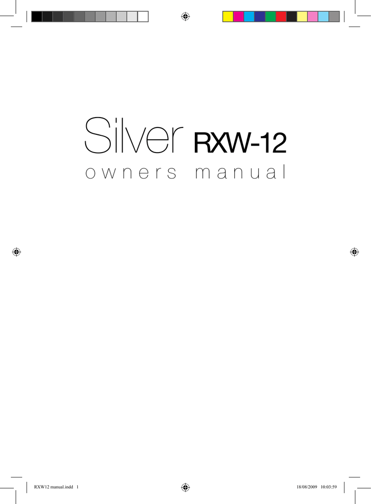 rxw 12 subwoofer