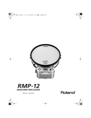 Roland RMP-12 Owner`s manual | Manualzz