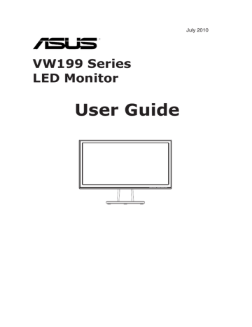 Asus VW199 Series User guide | Manualzz