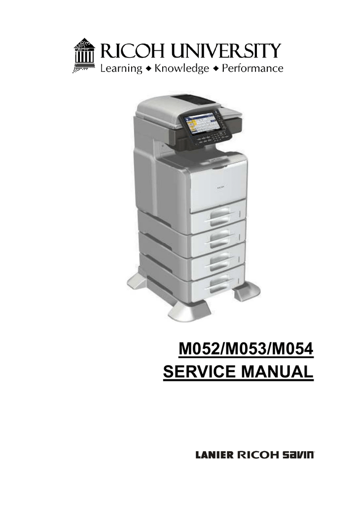 Ricon M052 Service Manual Manualzz