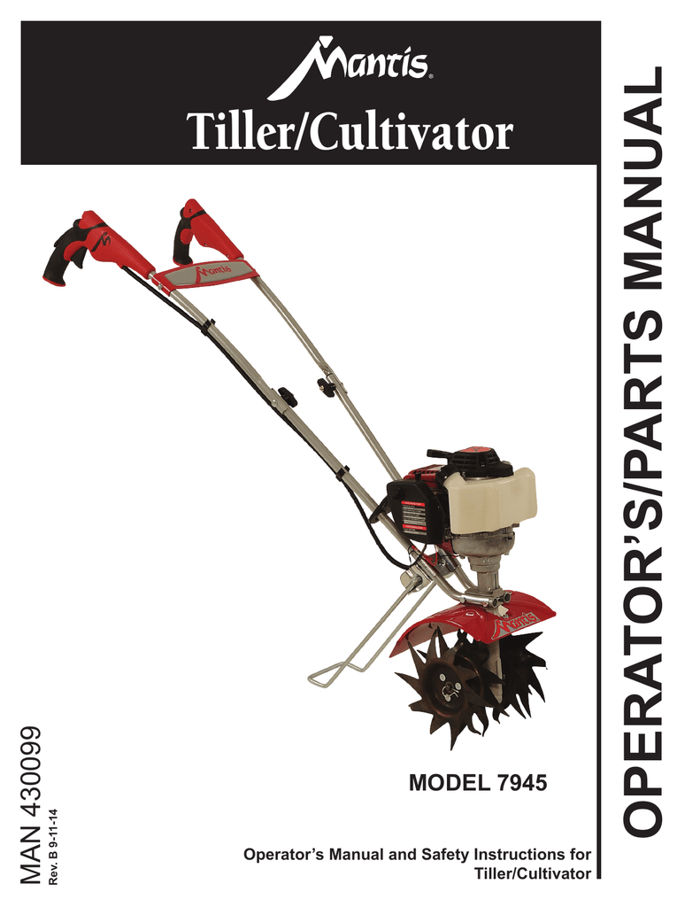 Mantis 7945 Operator S Manual Manualzz