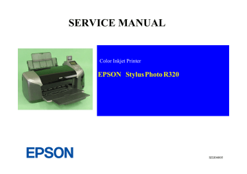 Epson R320 Stylus Photo Color Inkjet Printer Service Manual Manualzz