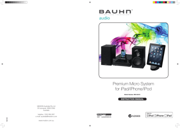 Bauhn MD 83615 Instruction Manual | Manualzz