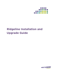 Extreme Networks Ridgeline 4.0 - User manual, Installation and Upgrade ...