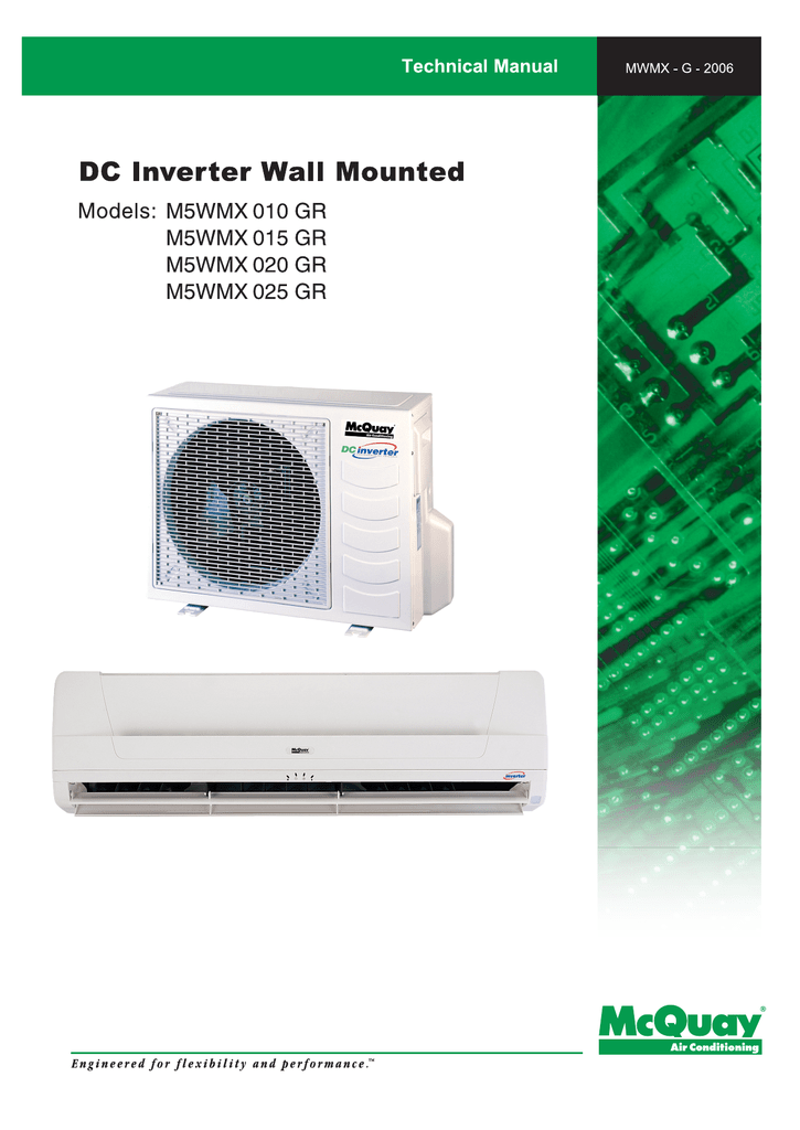McQuay M5LCX Specifications Manualzz