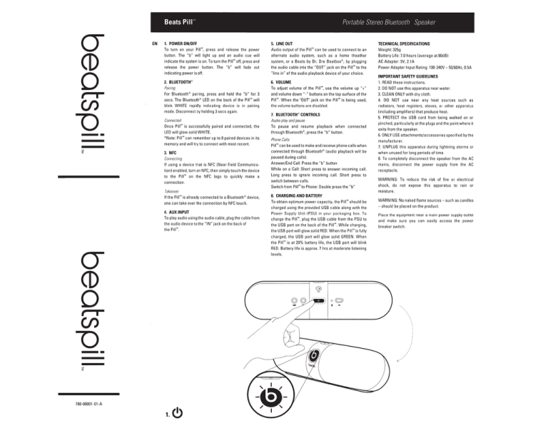 Beast Beatspill Xl Specifications Manualzz