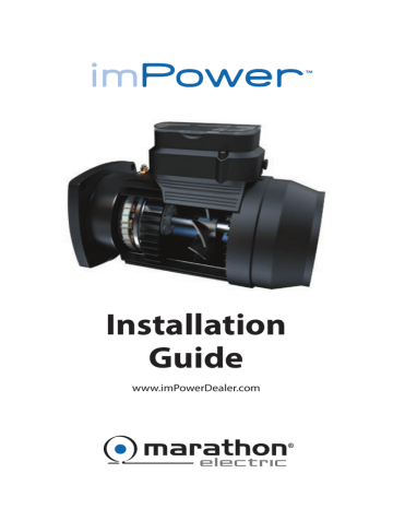 Marathon Electric imPower Installation guide | Manualzz