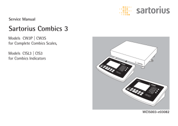 Sartorius Cw3s Service Manual Manualzz