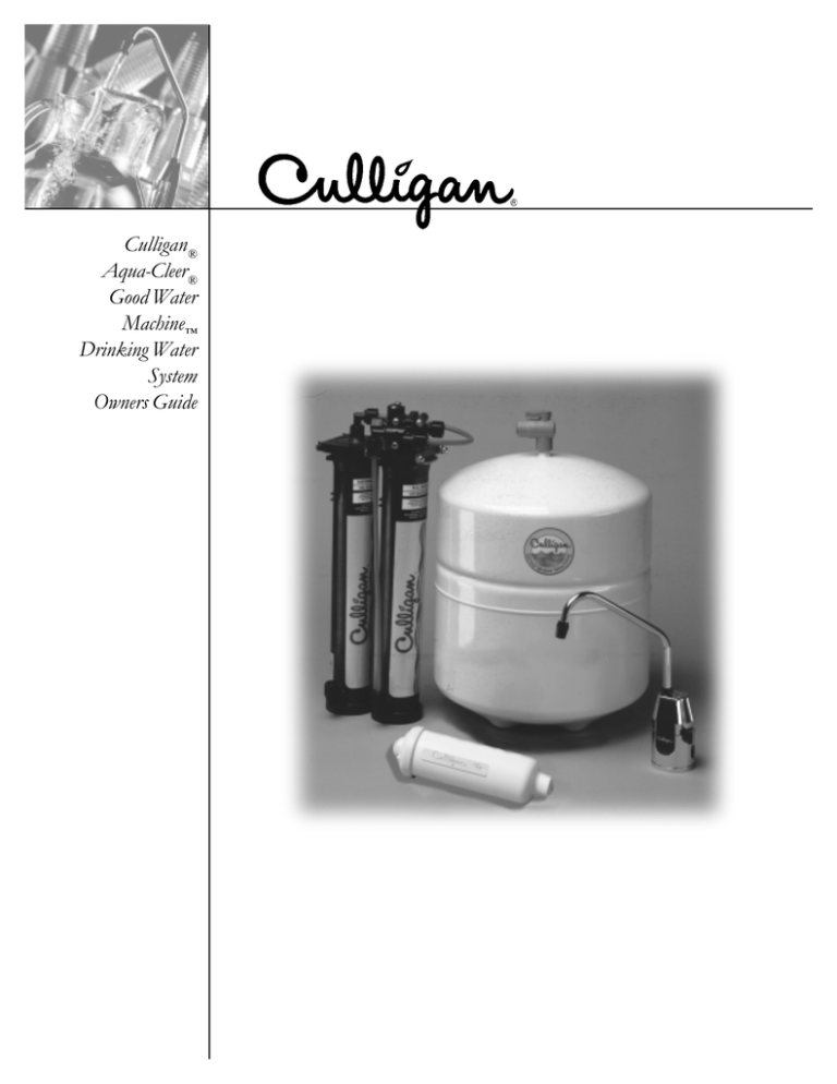 Culligan H30 Specifications | Manualzz