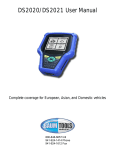Baum Tools DS2020/DS2021 User Manual