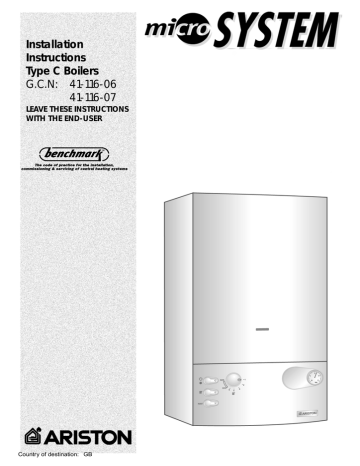 Ariston MicroSYSTEM Technical Information | Manualzz