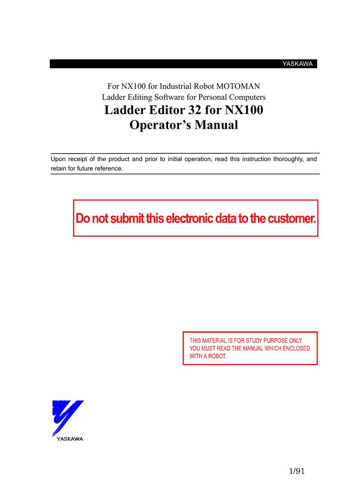 motoman yaskawa mode password