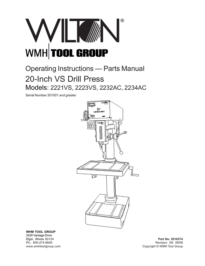 Wilton Drill Press Parts Diagram Reviewmotors.co