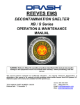 REEVES EMS XB/S Decontamination Shelter Manual: AI Chat