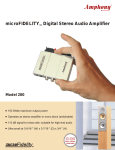 microFIDELITY Model 200 User Manual | AI Chat &amp; PDF