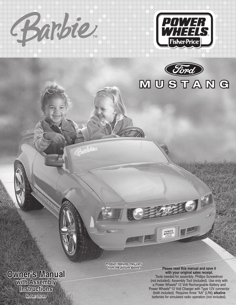 power wheels mustang manual