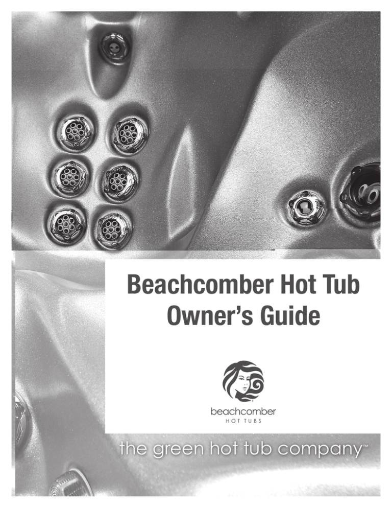 manual for beachcomber hottub