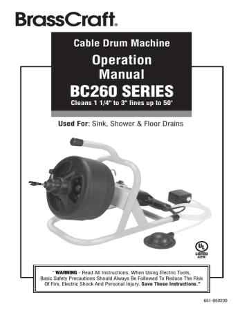 Cobra 5/16-in dia x 50-ft L Music Wire Machine Auger at