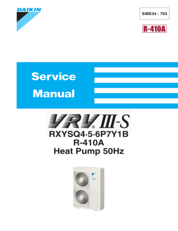 Daikin Rxysq5p Specification Manualzz