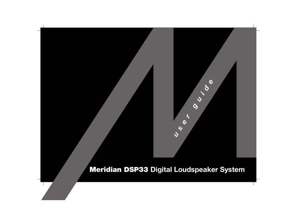 meridian dsp33