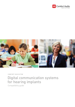 Comfort Digisystem Compatibility Guide for Hearing Implants