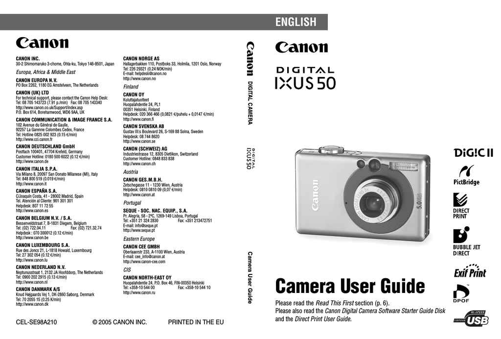 Canon IXUS 175 - PowerShot and IXUS digital compact cameras - Canon Central  and North Africa