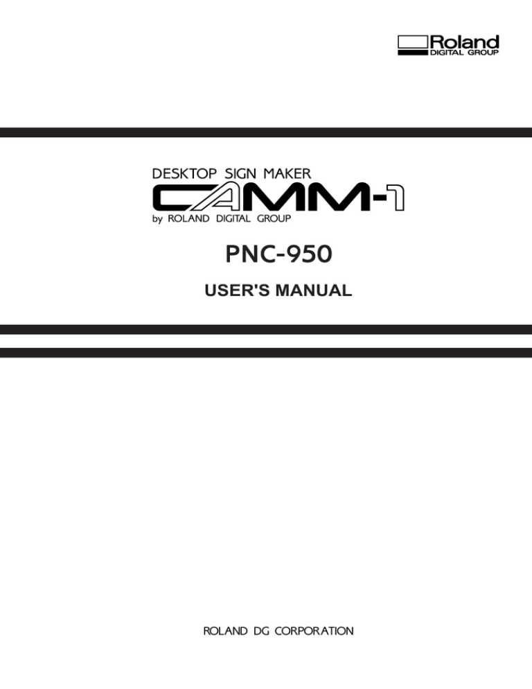 Roland camm-1 pnc-950 driver download