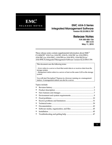 Fixed problems. Dell EMC AX4-5 | Manualzz