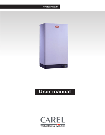 Carel heaterStream-UR User manual | Manualzz