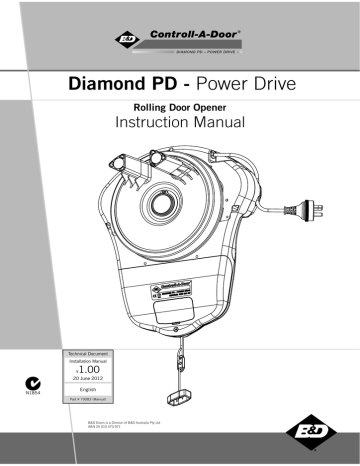 B D Diamond Series Instruction Manual Manualzz