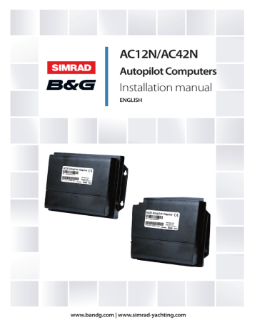 Simrad Ac42 Installation Manual Manualzz