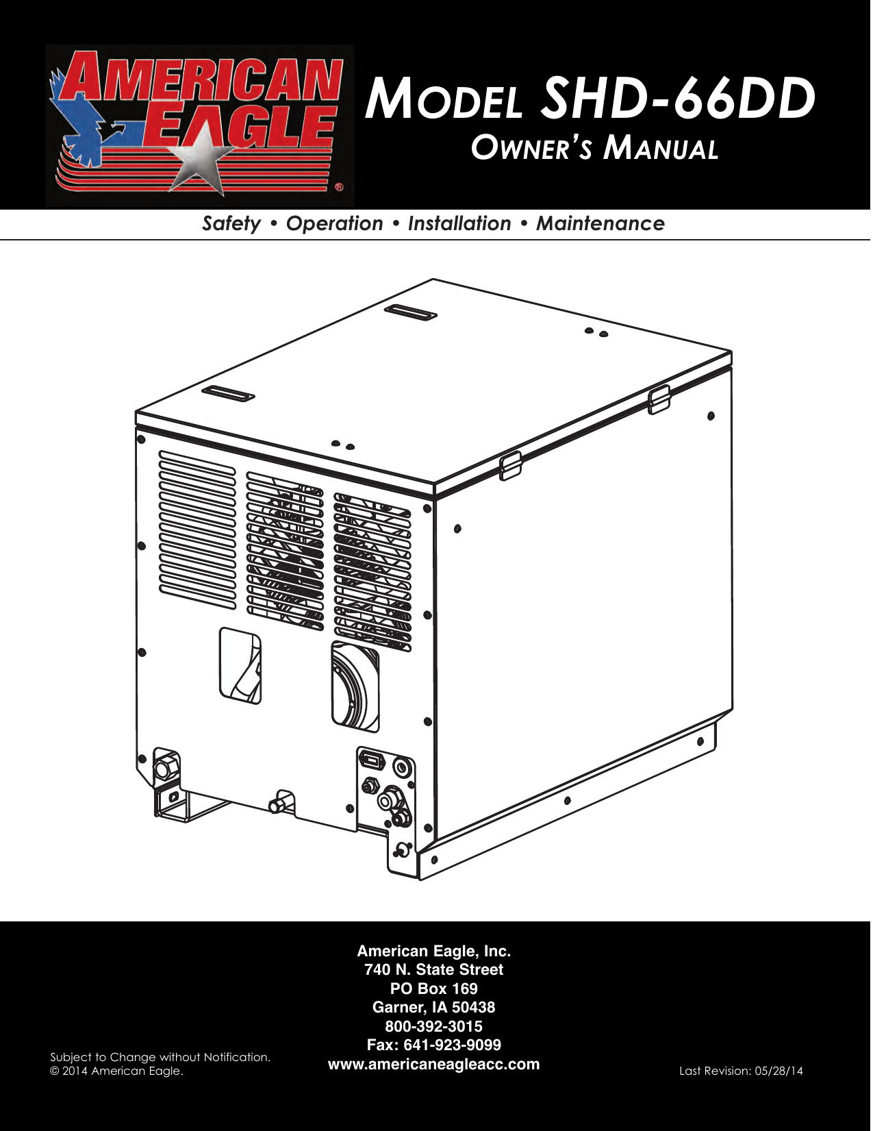 American Eagle SHD 30 Owner's manual | Manualzz