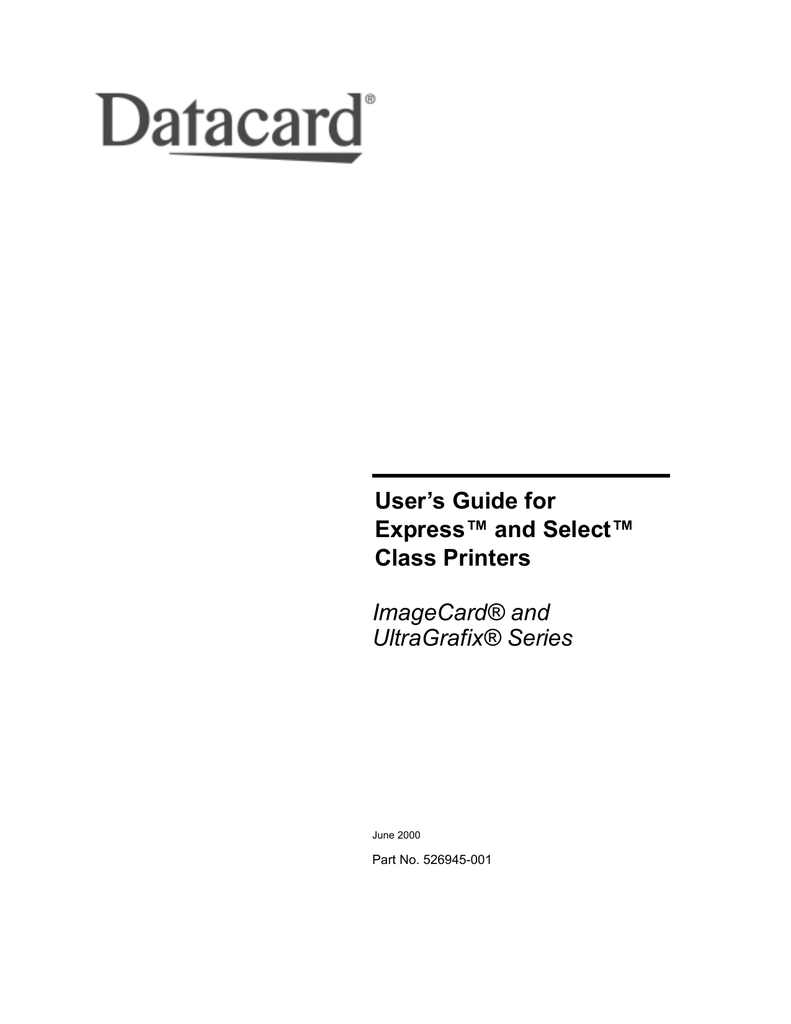 DataCard ImageCard series User manual Manualzz
