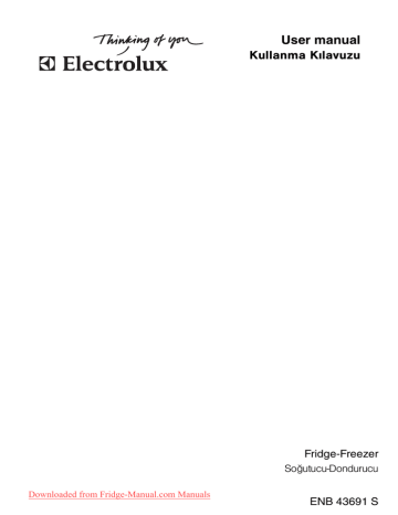 çalışan Çiftlik rıza  Electrolux ENB 43691 S User manual | Manualzz