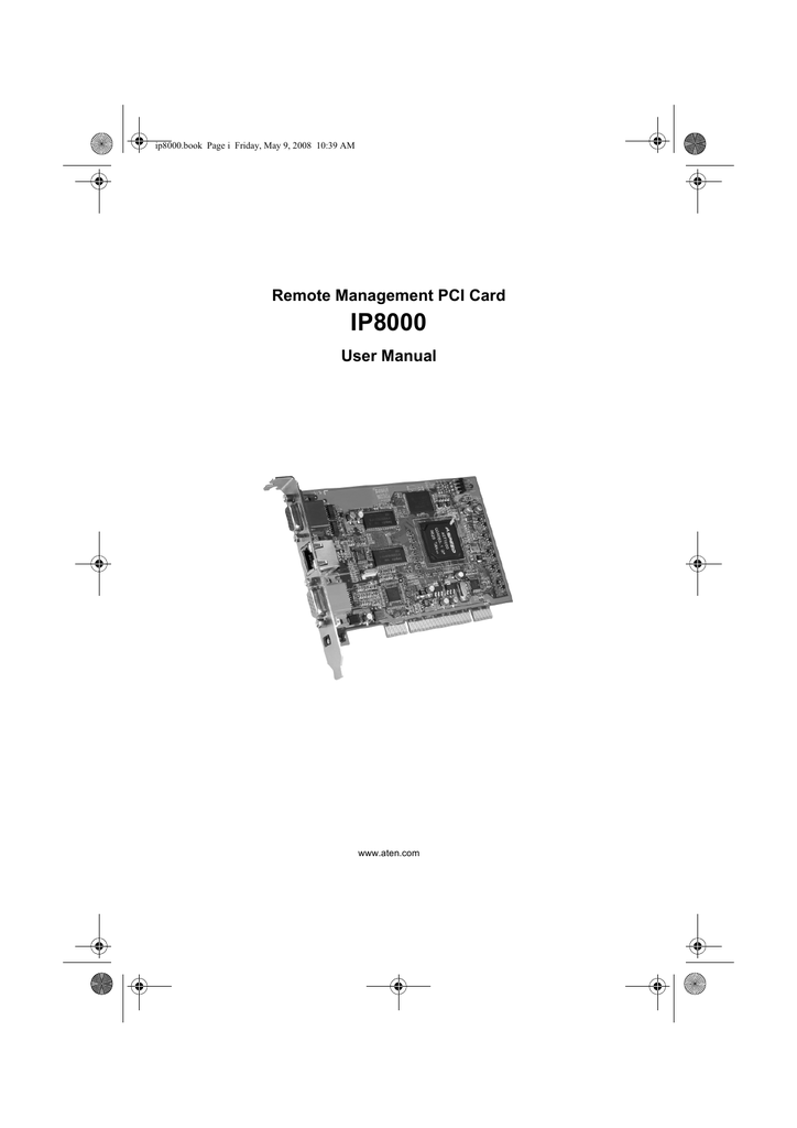 ATEN IP8000 KVM over IP Switch User manual Manualzz