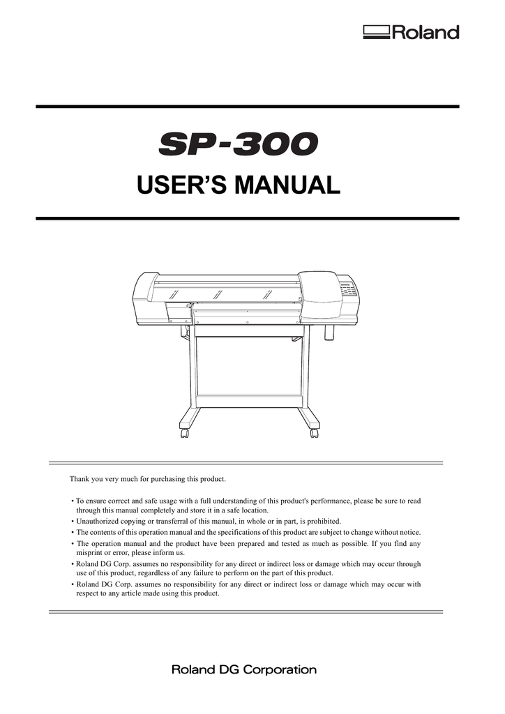 Roland Vs 300 User S Manual Manualzz