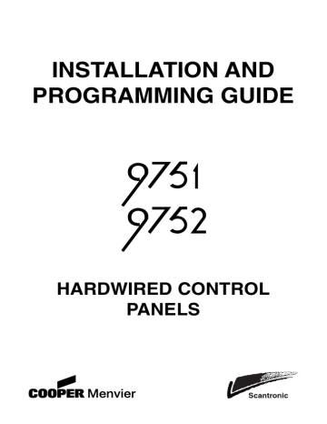 Cooper Security 9751 Installation Guide Manualzz
