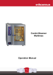 Eloma Multimax A, B, B Gas Combi-Steamer Operation Manual