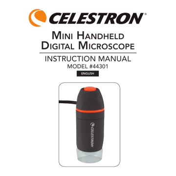 Celestron Mini Hheld Digital Microscope, #44301 Benutzerhandbuch | Manualzz