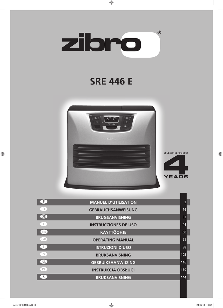 Zibro Kamin R 102 C Manuals