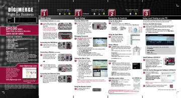 Digimerge DH100 Series Setup Guide | Manualzz