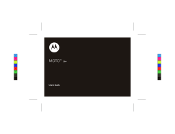 Motorola Z6w User's Guide | AI Chat & PDF Download