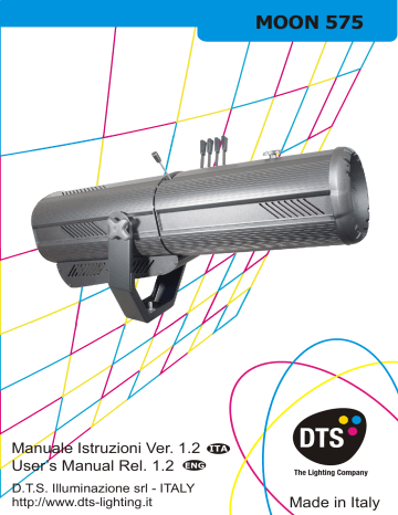 DTS MOON 575 User manual | Manualzz