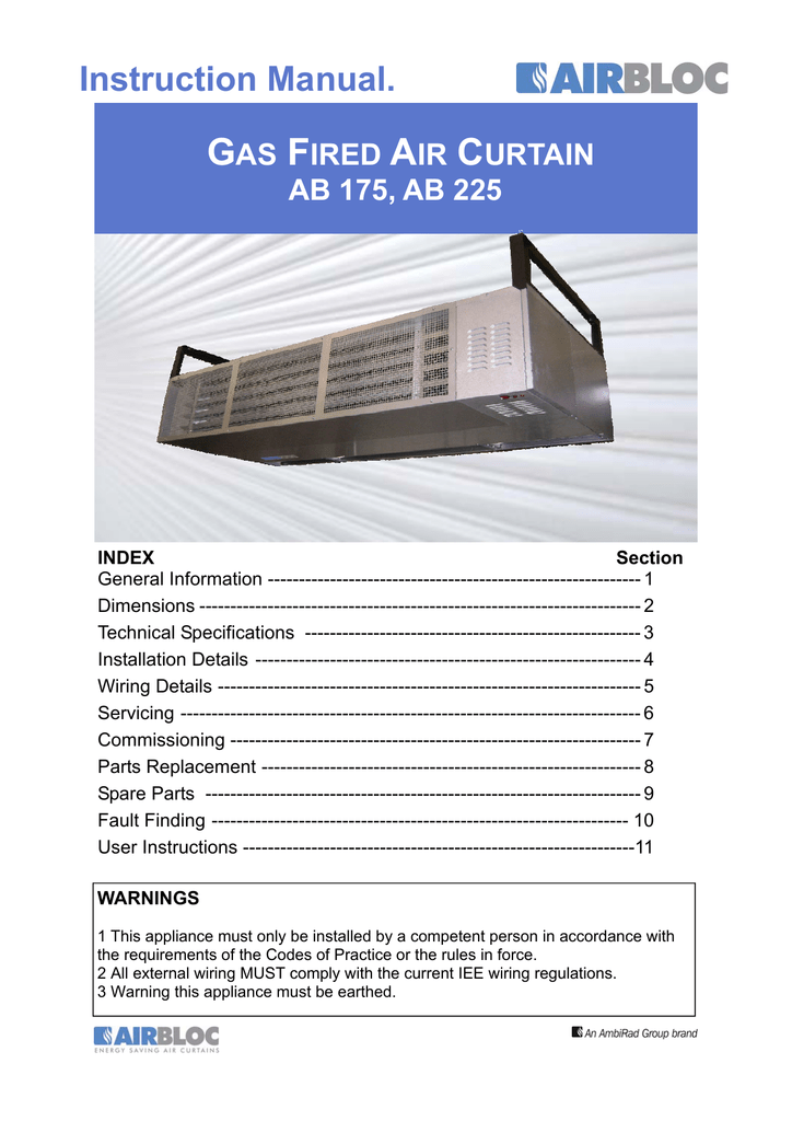 Airbloc Ab 225a Instruction Manual Manualzz Com